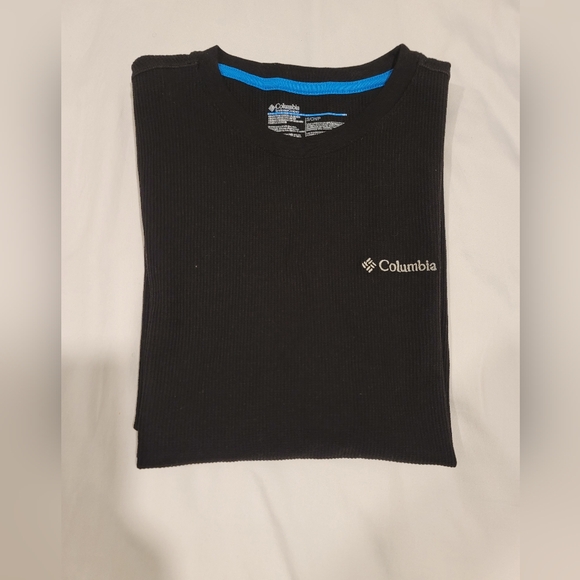 Columbia waffle knit thermal long sleeves | Size S | Black | NWOT - Picture 5 of 5